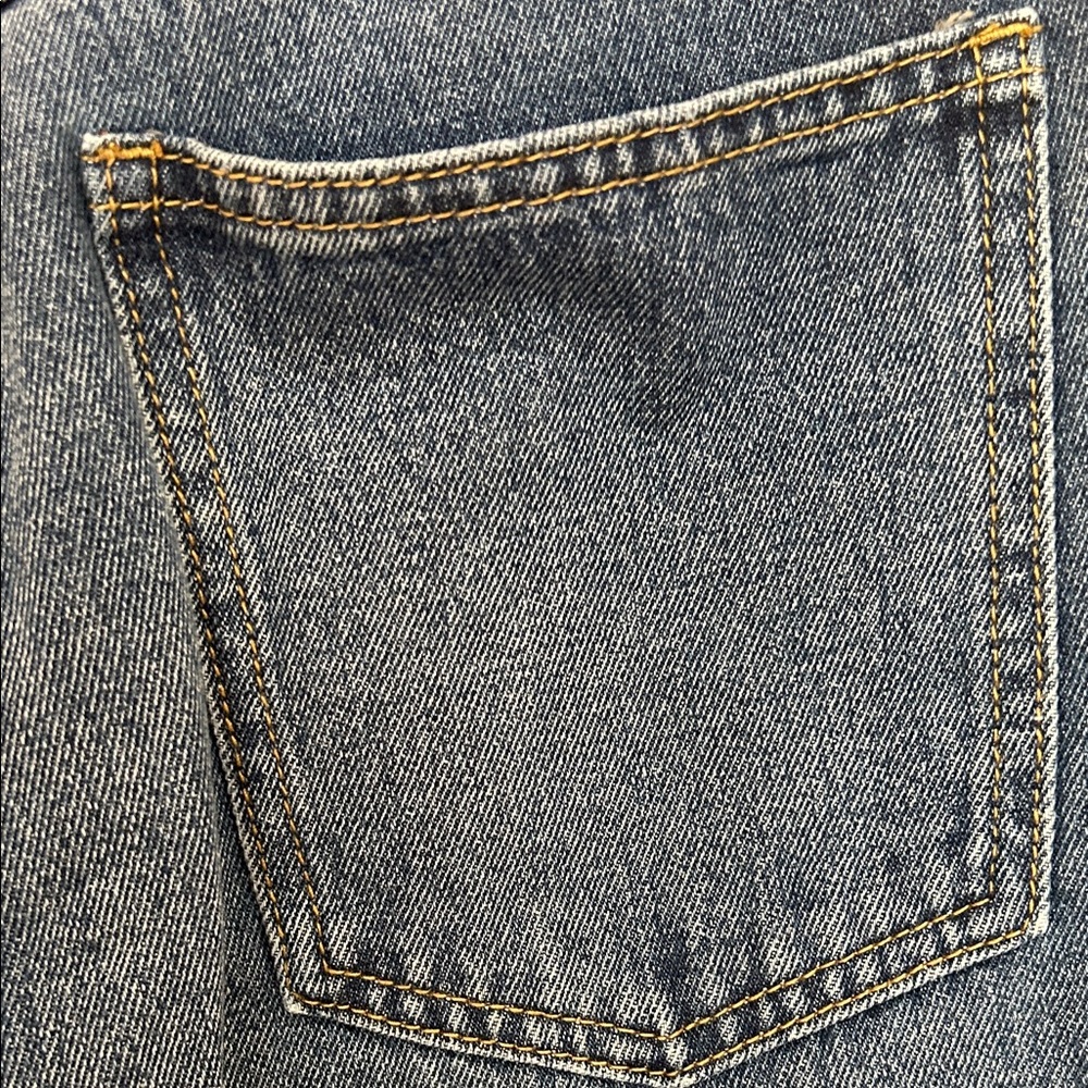 Wide Leg Dark Wash Jeans with Tag - Picture 8 of 9